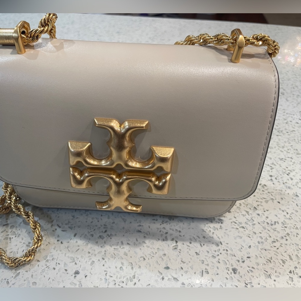 Tory burch Eleanor small convertible shoulder bag Cream - Picture 14 of 15